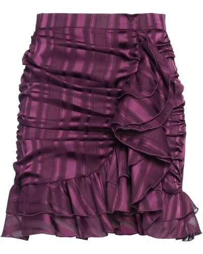 ACTUALEE Mini Skirt - Purple