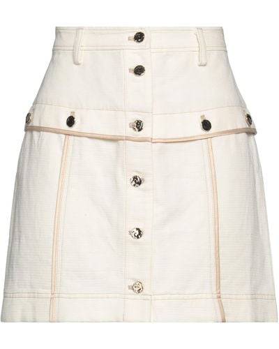 Acler Mini Skirt - Natural