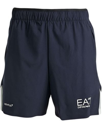 EA7 Shorts & Bermudashorts - Blau