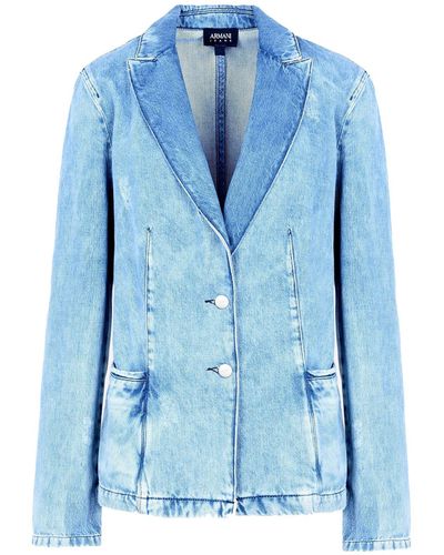 Armani Jeans Suit Jacket - Blue