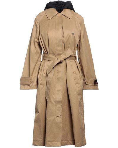 Ottod'Ame Overcoat & Trench Coat - Natural