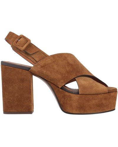 Paola D'arcano Sandals - Brown