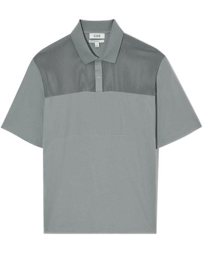 COS Polo Shirt - Grey