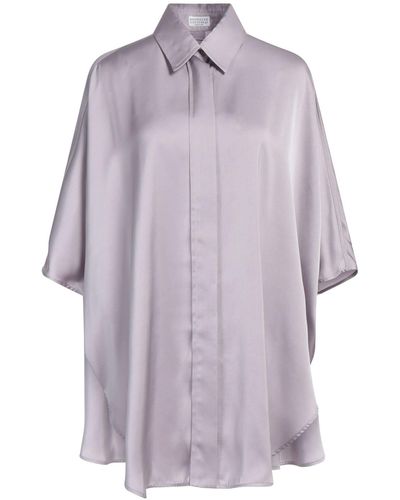 Brunello Cucinelli Camisa - Morado