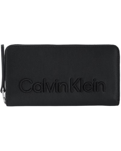 Calvin Klein Brieftasche - Schwarz