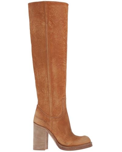 DSquared² Knee Boots - Brown