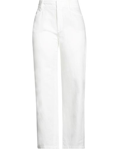 Vince Pantaloni Jeans - Bianco