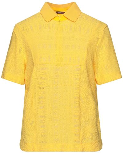 High Polo Shirt - Yellow