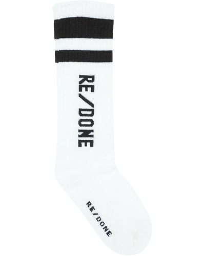 RE/DONE Socks & Hosiery - White