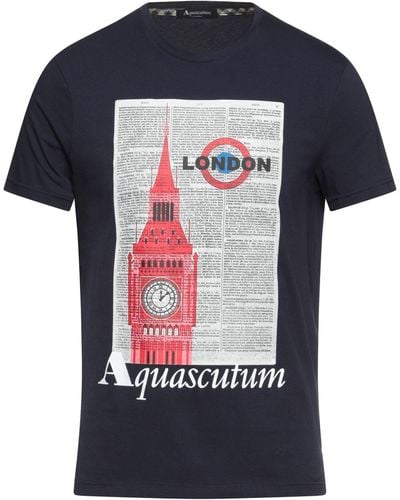 Aquascutum T-shirt - Blue