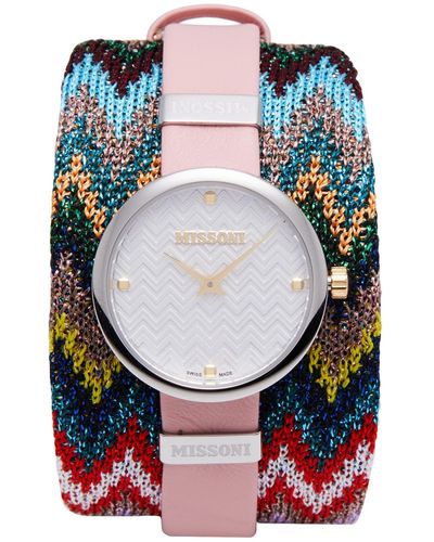 Missoni Wrist Watch - Pink