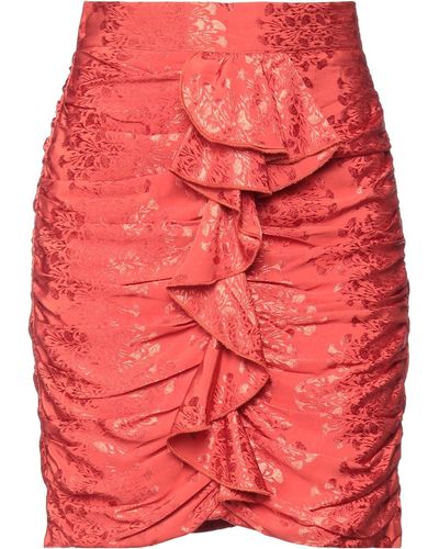Sabina Musayev Mini Skirt - Red