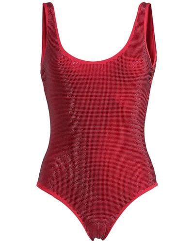 Fisico One-piece Swimsuit - Red