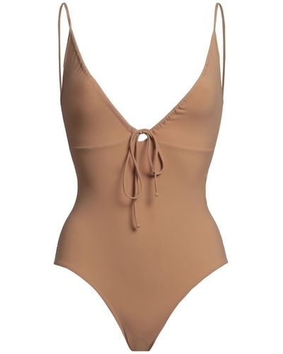Siyu One-piece Swimsuit - Brown