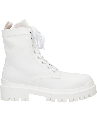 Ilio Smeraldo Ankle Boots - White
