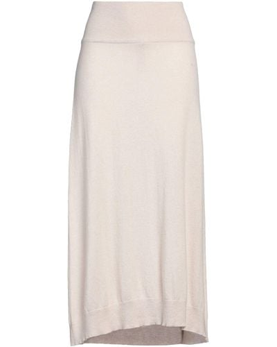 SMINFINITY Midi Skirt - White