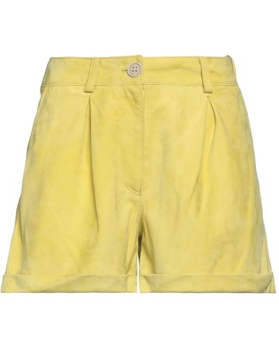 Salvatore Santoro Shorts & Bermuda Shorts - Yellow