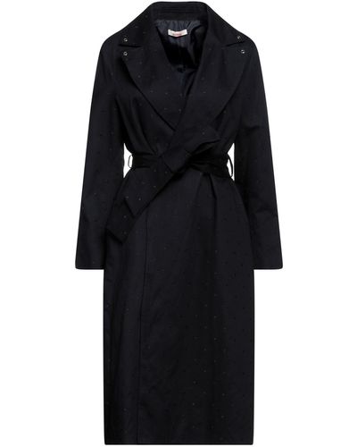 Blugirl Blumarine Overcoat & Trench Coat - Black