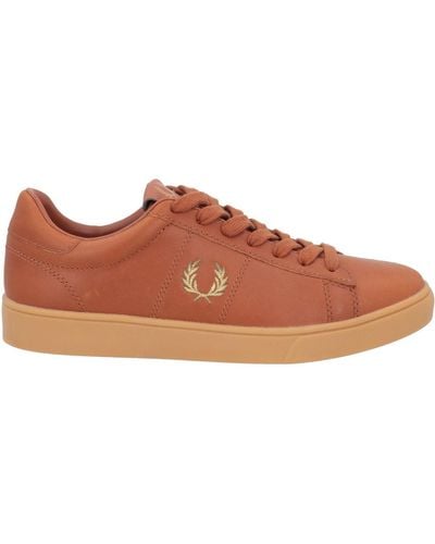 Fred Perry Trainers - Brown