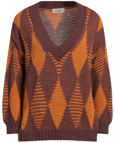 CROCHÈ Sweater - Brown