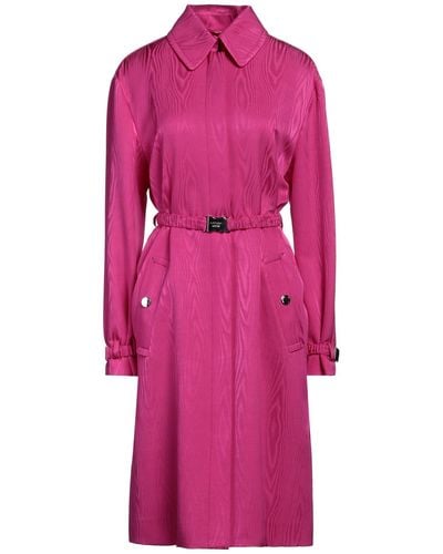Boutique Moschino Overcoat & Trench Coat - Pink