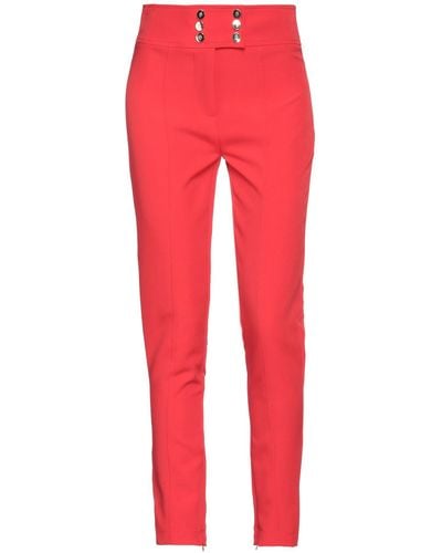 W Les Femmes By Babylon Trousers - Red