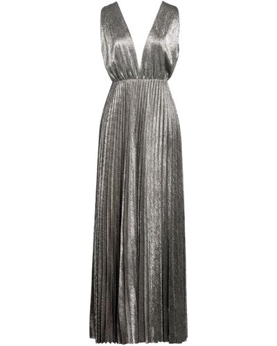 Rebel Queen Maxi Dress - Gray