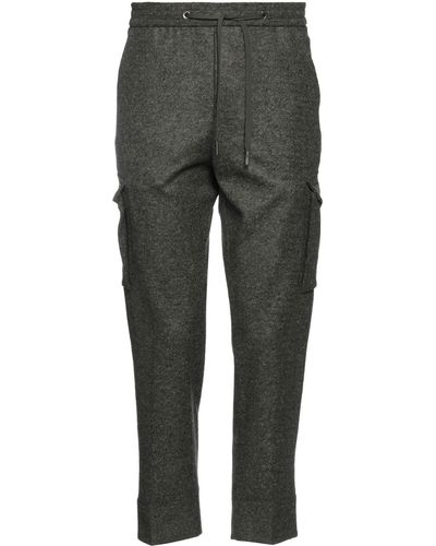 Hōsio Military Trousers Acrylic, Wool, Polyester - Grey
