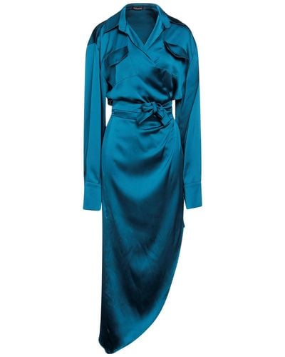 ACTUALEE Midi Dress - Blue