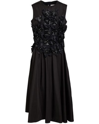 6 Moncler Noir Kei Ninomiya Midi Dress - Black