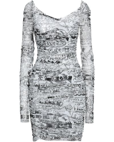 Dolce & Gabbana Mini-Kleid - Grau