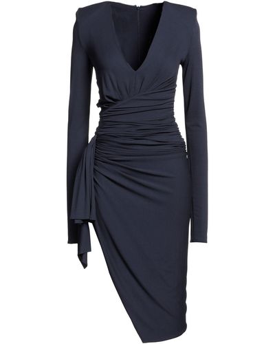 Alexandre Vauthier Midi Dress - Blue