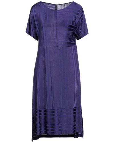 Pierantonio Gaspari Midi Dress - Purple