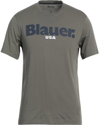 Blauer T-shirt - Grey