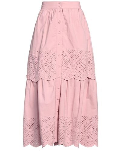 Sea Midi Skirt - Pink