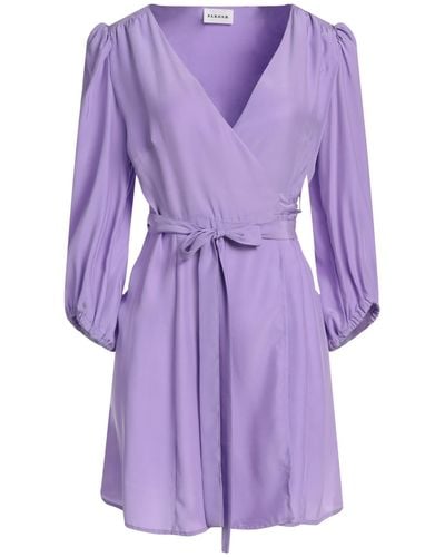 P.A.R.O.S.H. Mini Dress - Purple