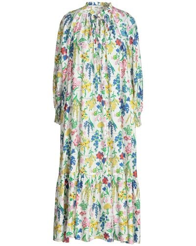 Diane von Furstenberg Robe midi - Bleu