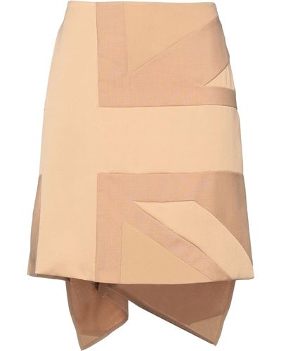 Burberry Mini Skirt - Natural