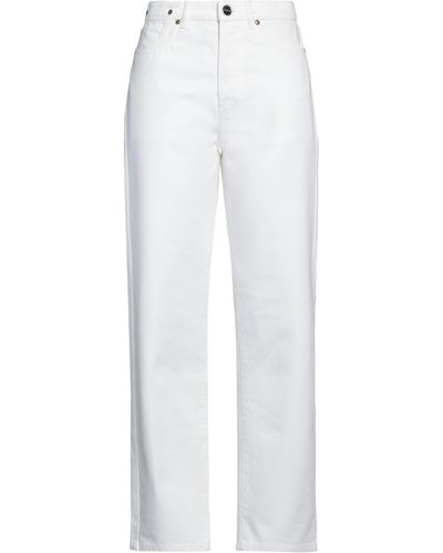 Erika Cavallini Semi Couture Jeans - White