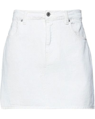 ViCOLO Denim Skirt - White