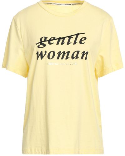 SIMONA CORSELLINI T-shirt - Yellow