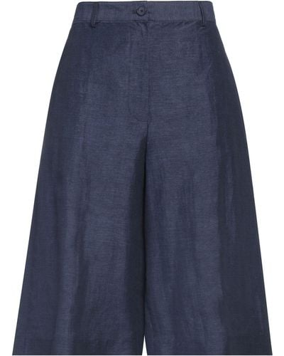 BRERAS Milano Shorts & Bermuda Shorts Linen, Nylon - Blue