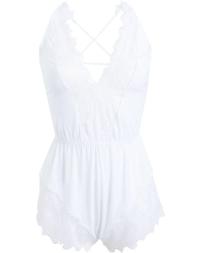 Cosabella Lingerie Bodysuit - White