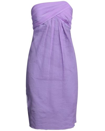 Amaya Arzuaga Mini Dress - Purple