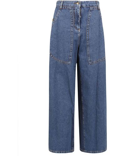 Etro Pantalon en jean - Bleu