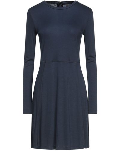 Manila Grace Short Dress - Blue