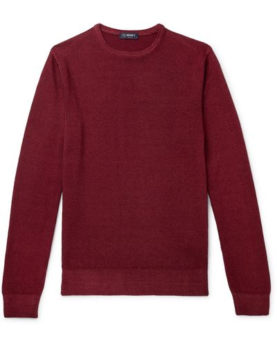 Beams Plus Sweater - Red