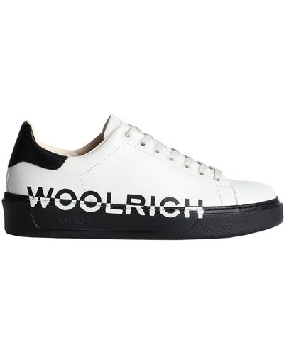 Woolrich Logo-print Low-top Sneakers - White