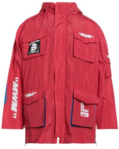 MWM - MOD WAVE MOVEMENT Jacket - Red
