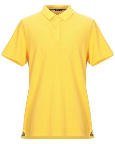 Blauer Polo Shirt - Yellow